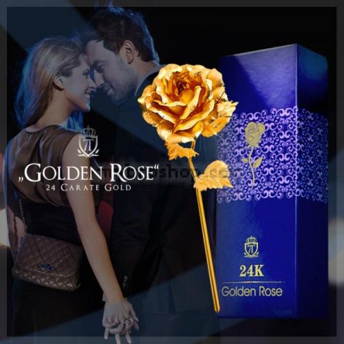 Golden rose 24K Златна роза  Вечен подарък за твоята половинка 