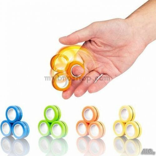 Антистрес играчка магнитни пръстени за трикове Magnetic Rings Fidget Фиджет