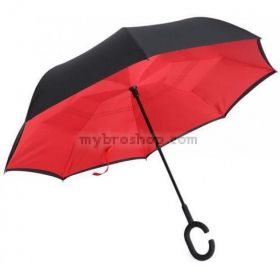 Двупластовия чадър отварящ се на обратно
