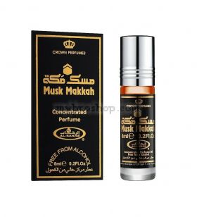 Арабско олио парфюмно масло Al Rehab Musk Makkah 6ml  оуд, билки, кехлибар, топъл мускус, сандалово дърво  Ориенталски аромат 0% алкохол