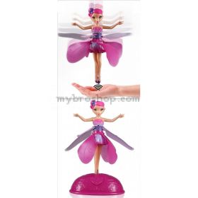 Детска кукла Летяща фея Flying Fairy розова