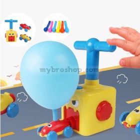 Забавна детска играчка помпа за надуване на  балони в комплект с  колички Balloon
