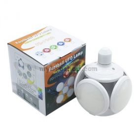 LED лампа футболна топка AC85-265V 45W