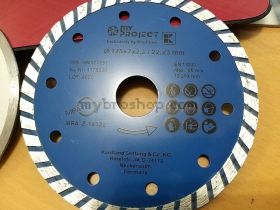 3бр комплект диамантени  дискове за флекс ф125мм диск за зидария , диск за бетон и диск с непрекъснат режещ ръб