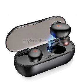 Безжични слушалки Y30 Bluetooth 5 водоустойчиви черни