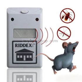Ултразвуков уред против хлебарки, мишки, плъхове, Riddex Plus комплекта