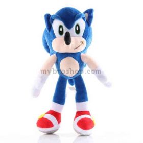 6-бр комплект Дестска мека плюшена играчка  Соник Sonic  15 см Таралежи
