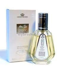 Арабски парфюм Al Rehab Blanc 50 мл  с аромат на дървесен флорален мускус  Ориенталски с 0% алкохол