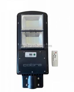 Соларна LED улична лампа Cobra 250W  IP65 за външно осветление на двор и градина със сензор