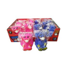 Антистрес играчка светеща фигурка Хъги Лъги /Huggy Wuggy с балонче ароматна 2 цвята