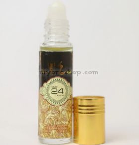 Арабско парфюмно масло OUD 24 HOURE от Al Zaafaran 10ml Флорални ,сандалово дърво, кедър, пачули, ванилия и бял мускус