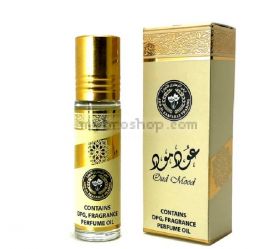 Арабски парфюм Ard Al Zaafaran Oud Mood 10 мл лимон, теменужка, сандалово дърво - Ориенталски аромат 0% алкохол