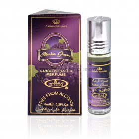 Арабско олио парфюмно масло от Al Rehab 6мл GRAPES  ориенталски аромат на мускус грозде и мента 0% алкохол