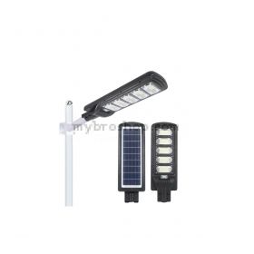 LED Соларна улична лампа Cobra 1200W Черна + Подарък Стойка в комплекта!