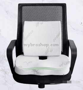 Ортопeдична гел възглавница за седалка, Поддържа прохлада, Подходяща за офис и пътуване