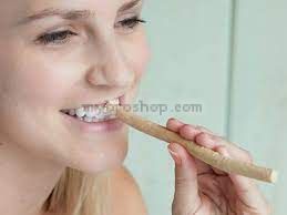 БИО природна четка за зъби , здравните пръчки - Мисвак клечките за зъби сивак (miswak)