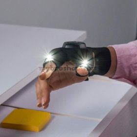 Работеща светеща ръкавица Подходяща за златари, майстори, електричари и др