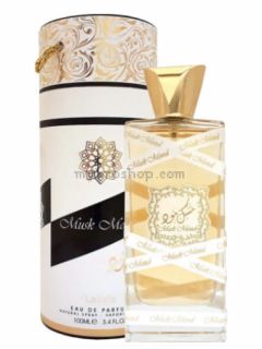 Луксозен арабски парфюм Musk Mood от Lattafa 100ml бял мускус и сандалово дърво - Ориенталски аромат 0% алкохол