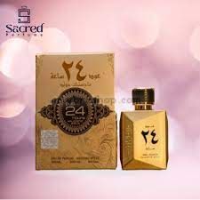Луксозен арабски парфюм Oud 24 Hours Majestic Gold от Al Zaafaran 100ml пачули, кехлибар, уд - Ориенталски аромат 0% алкохол