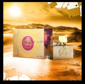 Луксозен aрабски парфюм Lattafa Perfumes Al Dur Al Maknoon Gold 100 мл уд, ванилия, тамян, индийско орехче Ориенталски аромат 0% алкохол
