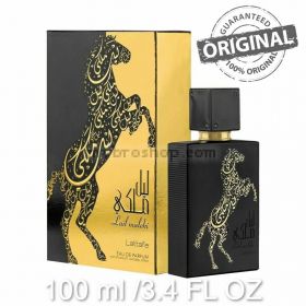 Луксозен aрабски парфюм Lattafa Perfumes Lail Maleki 100 мл сандалово дърво, кехлибар, мускус, карамел Ориенталски аромат 0% алкохол