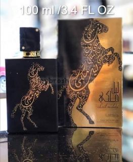 Луксозен aрабски парфюм Lattafa Perfumes Lail Maleki 100 мл сандалово дърво, кехлибар, мускус, карамел Ориенталски аромат 0% алкохол