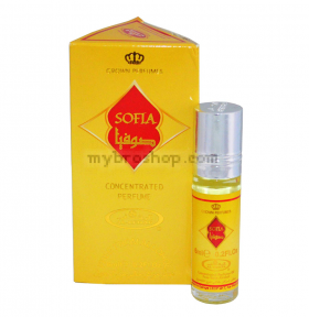 Арабско олио парфюмно масло Al Rehab SOFIA 6ml  Аромат на лилии, рози, божури, лимонена трева  0% алкохол