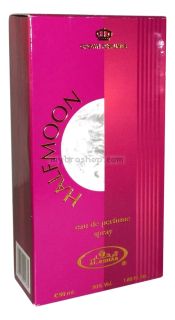 Арабско олио парфюмно масло от Al Rehab 50мл Half Moon For Women Бергамот, лимонова трева, цитрусови нотки и др 0% алкохол