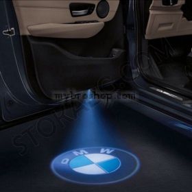 Лого проектор за кола Светеща емблема Wireless Courtesy Door е ефекет ЛЕД прожектор, който визуализира емблемата на БМВ