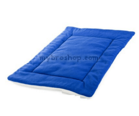  Кучешко легло диван от текстил, 54см x 44см x 2,5см, Синьо