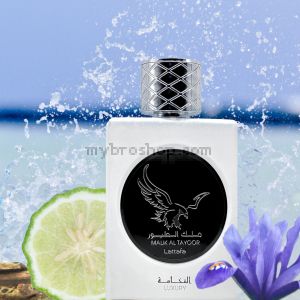 Луксозен aрабски парфюм Lattafa Perfumes  Malik al Tayoor LUXURY 100 мл Kожа, пачули, дървесни нотки, ванилия, ирис, ким