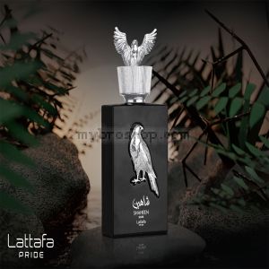 Луксозен aрабски парфюм Lattafa Perfumes Shaheen Silver 100 мл Дъбов мъх, мускус, кехлибар, бергамот, касис