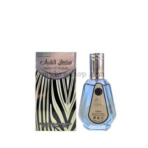 Арабски парфюм Sultan  Al Shabab от Ard Al Zaafaran 50 мл  Дървесни нотки, Морски нотки, Виолетка, Палисандрово дърво