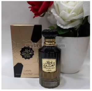Луксозен aрабски парфюм Awraq Al Oud от Lattafa Perfumes 100 мл Уд, кехлибар, сандалово дърво и роза