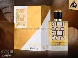 Луксозен aрабски парфюм  Al Awsaaf GOLD на Lattafa Perfumes  100 мл пачули, мускус, кедър, тамян, дъбов мъх, тонка