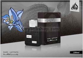 Луксозен арабски парфюм Ramz Silver Edition от Lattafa 100ml ванилия, зърна тонка, гуаяково дърво - Ориенталски аромат 0% алкохол