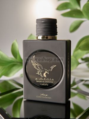 Луксозен aрабски парфюм Lattafa Perfumes  Malik al Tayoor 100 мл грейпфрут, кардамон, бергамот,аква , теменужка, подправки, дървесни нотки