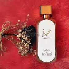 Луксозен aрабски парфюм Hayaati Gold Elixir от Lattafa Perfumes 100 мл за ЖЕНИ ,Ванилия, Амбър, Мускус, Ветивер 