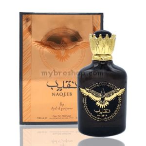 Луксозен aрабски парфюм Naqeeb на  Ard Al Zaafaran 100 мл Лилии, жасмин и бял мускус,сандалово дърво и топъл кехлибар.