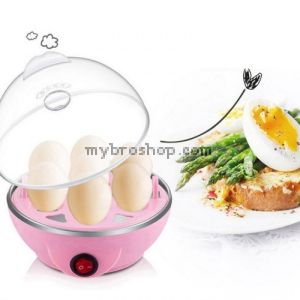 Яйцеварка хром ЕЛЕКОМ ЕК-109 S, 350 W, Уред за варене на яйца, Капацитет 7 яйца, 3 нива на варене, Звук при готовност