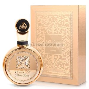 Луксозен арабски парфюм FAKHAR Extract Gold от Lattafa 100ml  Градински чай, плодове от хвойна, лавандула, кехлибар, боб тонка, ветивер, кедър