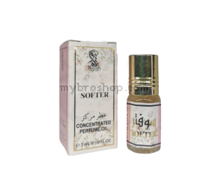 Арабско парфюмно масло Softer от SARAH   3 ml  сладки, ванилия, цитрусови плодове, леко пудрени