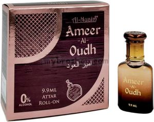 Парфюмно масло  Ameer al oud  от Al Nuaim  Roll on 10 ml Тютюн , джинджифил, кардамон, черен пипер, кокос