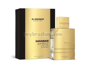 Луксозен арабски парфюм AMBER OUD GOLD EDITION  от AL HARAMAIN 120ml  ванилия, мускус и дървесни нотки