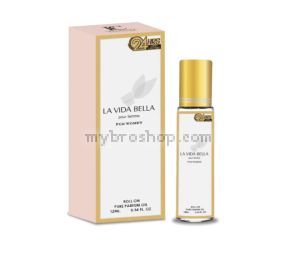 Ориенталскo парфюмно масло LA VIDA BELLA 12 ml Жасмин, ирис, портокалов цвят, пачули, боб тонка, ванилия, бонбони