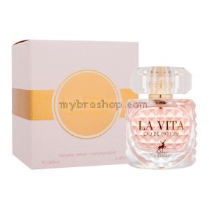 Луксозен арабски парфюм LA VITA  от MAISON ALHAMBRA 100ml  кардамон, жасмин, хвойна , тамян, ветивер, мускус, уд