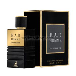 Луксозен aрабски парфюм B.A.D. Homme  на Maison Alhambra 100 мл  Бергамот, бял пипер, черен нарцис
