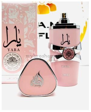 Луксозен ДУБАЙСКИ  парфюм YARA от Lattafa 100ml Mандарина, орхидея,  ванилия, сандалово дърво, мускус