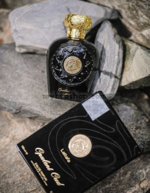 Луксозен aрабски парфюм Lattafa Perfumes  OPULENT OUD 100 мл  бял мускус, кедрова смола, ела смола, кехлибар,лимон,  шафран