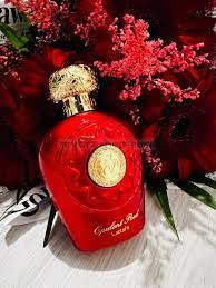 Луксозен aрабски парфюм Lattafa Perfumes  OPULENT RED 100 мл  Ванилия, бяло цвете, кехлибар,топла пикантна, тубероза, цитрус